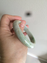 Load image into Gallery viewer, 56.5mm certified 100% natural Type A sunny green/brown jadeite jade bangle E41-2735