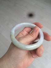 Load image into Gallery viewer, 56.5mm certified 100% natural Type A green yellow purple jadeite jade bangle AF8-8939