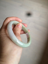 Load image into Gallery viewer, 58.5mm 100% natural certified green/white/red jadeite jade bangle AT40-8940