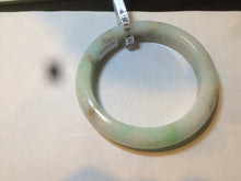 Load image into Gallery viewer, 55.7mm Certified Type A 100% Natural sunny green Jadeite Jade bangle A65-3328
