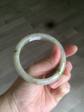 Load image into Gallery viewer, 54.7mm certified 100% natural type yellow/green jadeite jade bangle Z92-8520