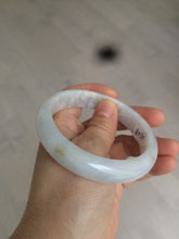 Load image into Gallery viewer, 59.4mm Certified 100% natural Type A light green/purple jadeite jade bangle AR34-6568