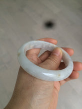 Load image into Gallery viewer, 59.4mm Certified 100% natural Type A light green/purple jadeite jade bangle AR34-6568