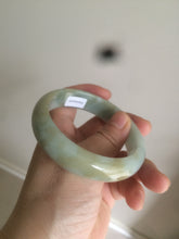 Load image into Gallery viewer, 58mm Certified Type A 100% Natural green/yellow Jadeite Jade bangle A78-4330