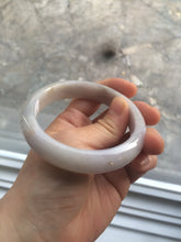 Load image into Gallery viewer, 58.8mm Certified type A 100% Natural light purple/white/orange Jadeite bangle G89-3054