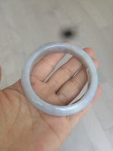 Load image into Gallery viewer, 58.8mm Certified type A 100% Natural light purple/white/orange Jadeite bangle G89-3054