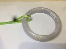 Load image into Gallery viewer, 58.8mm Certified type A 100% Natural light purple/white/orange Jadeite bangle G89-3054