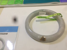 Load image into Gallery viewer, 58.5mm Certified Type A 100% Natural light green/red jadeite jade bangle AD3-3048