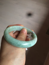 Load image into Gallery viewer, 55.8mm Certified type A 100% Natural green yellow Jadeite bangle Y121-2487