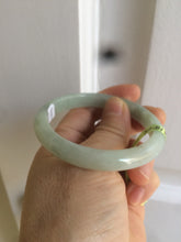 Load image into Gallery viewer, 50.8mm certified Type A 100% Natural light green Jadeite Jade bangle M38-5950