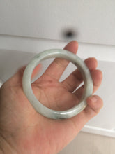 Load image into Gallery viewer, 58mm Certified Type A 100% Natural icy light green Jadeite Jade bangle C27-2362