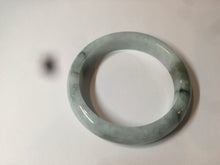 Load image into Gallery viewer, 55.6mm Certified type A 100% Natural green Jadeite bangle AD83-3514