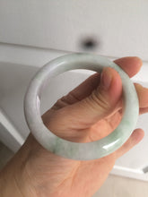 Load image into Gallery viewer, 53.5mm certified 100% natural Type A green purple jadeite jade bangle AQ15-1709