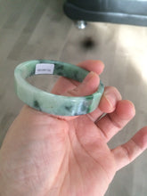 Load image into Gallery viewer, 50.6mm Certified type A 100% Natural apple green Jadeite Jade bangle AH41-7281