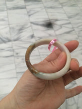Load image into Gallery viewer, 50.4mm 100% natural Type A green/yellow/purple/pink (福禄寿) jadeite jade bangle B52-1