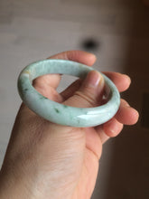 Load image into Gallery viewer, 53.1mm Certified type A 100% Natural green/purple/yellow Jadeite Jade bangle AQ10-9161