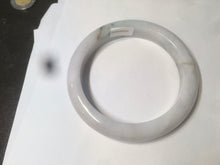Load image into Gallery viewer, 61mm Certified Type A 100% Natural green/brown/white/purple early spring mountain forest series jadeite Jade bangle AR75-9952