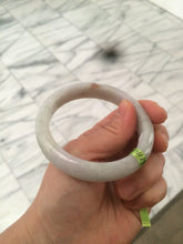 Load image into Gallery viewer, 56mm Certified Type A 100% Natural green/purple/red (福禄寿) Jadeite Jade bangle L118-2743