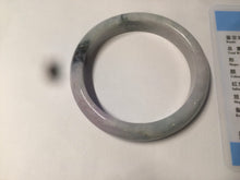 Load image into Gallery viewer, 54.5mm certified Type A 100% Natural green/purple/white jadeite jade bangle AB69-9790