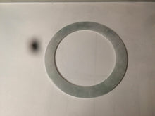 Load image into Gallery viewer, 57mm certified Type A 100% Natural sunny green/purple flat style Jadeite jade bangle N110