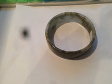 Load image into Gallery viewer, 52mm certified Type A 100% Natural sugar brown/red/green/white oil painting style square Jadeite Jade bangle D3-2745