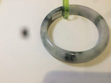 Load image into Gallery viewer, 58.8mm Certified Type A 100% Natural light green/purple jadeite jade bangle Q98-1403