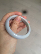 Load image into Gallery viewer, 53.2mm 100% natural type A certified light green/purple jadeite jade bangle AQ4-0733