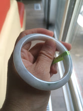 Load image into Gallery viewer, 57.6mm certified Type A 100% Natural green/yellow/white jadeite Jade bangle AB28-0276
