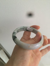 Load image into Gallery viewer, 58.6mm 100% natural type A certified light green/purple/red (FU LU SHOU, 福禄寿) jadeite jade bangle AQ3-0726