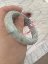 Load image into Gallery viewer, 55.2mm Certified Type A 100% Natural green Jadeite Jade bangle B63-5265