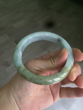 Load image into Gallery viewer, 57.4mm Certified Type A 100% Natural green/brown jadeite jade bangle E59-2113
