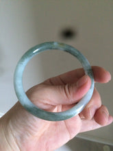 Load image into Gallery viewer, 59.5mm Certified Type A 100% Natural green round cut Jadeite Jade bangle AH67-4997 卖了
