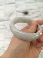 Load image into Gallery viewer, 57mm Certified Type A 100% Natural green/purple/brown Jadeite Jade bangle L69-0001
