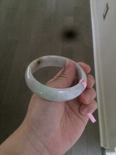 Load image into Gallery viewer, 57mm Certified Type A 100% Natural green/purple/brown Jadeite Jade bangle L69-0001