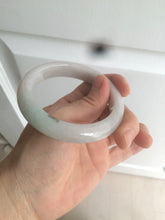 Load image into Gallery viewer, 55.5 mm Certified type A 100% Natural sunny green light purple Jadeite bangle AD54-1106 卖了