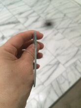 Load image into Gallery viewer, 58.1mm Certified Type A 100% Natural green/blue/gray/yellow super thin style Guatemala Jadeite bangle M51-7049