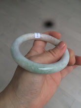 Load image into Gallery viewer, 58mm Certified 100% natural Type A light green/yellow/purple/blue round cut jadeite jade bangle AF3-9218