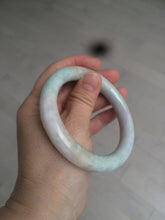 Load image into Gallery viewer, 58mm Certified 100% natural Type A light green/yellow/purple/blue round cut jadeite jade bangle AF3-9218