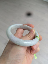 Load image into Gallery viewer, 56mm Certified Type A 100% Natural green/purple/red (福禄寿) Jadeite Jade bangle L118-2743
