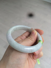 Load image into Gallery viewer, 56mm Certified Type A 100% Natural green/purple/red (福禄寿) Jadeite Jade bangle L118-2743