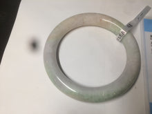 Load image into Gallery viewer, 58mm Certified 100% natural Type A light green/yellow/purple/blue round cut jadeite jade bangle AF3-9218