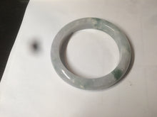 Load image into Gallery viewer, 55.6mm Certified type A 100% Natural light green/purple Jadeite bangle AF6-6117