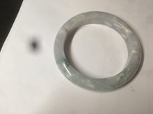 Load image into Gallery viewer, 55.6mm Certified type A 100% Natural light green/purple Jadeite bangle AF6-6117