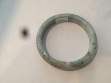 Load image into Gallery viewer, 53.1mm Certified type A 100% Natural green/purple/yellow Jadeite Jade bangle AQ10-9161