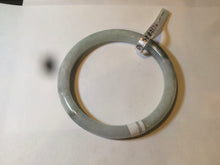 Load image into Gallery viewer, 59.5mm Certified Type A 100% Natural green round cut Jadeite Jade bangle AH67-4997 卖了
