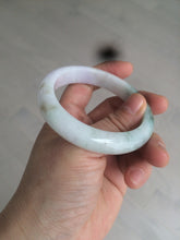 Load image into Gallery viewer, 53.7mm Certified Type A 100% Natural green/purple/brown Jadeite Jade bangle AR57-9788