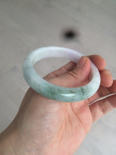 Load image into Gallery viewer, 53.7mm Certified Type A 100% Natural green/purple/brown Jadeite Jade bangle AR57-9788