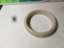Load image into Gallery viewer, 58.3mm Type A 100% Natural sunny green/yellow Jadeite bangle AF75