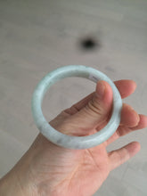 Load image into Gallery viewer, 54.5mm certified Type A 100% Natural green/purple/white jadeite jade bangle S50-7163