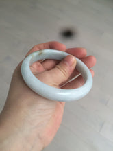 Load image into Gallery viewer, 58.8mm certified Type A 100% Natural light green/purple Jadeite bangle D85-1702
